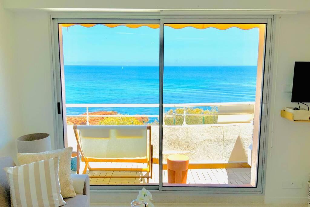 Apartamento Antheor - Vue Exceptionnelle - Refait A Neuf 4 Couchages Saint-Raphaël Exterior foto